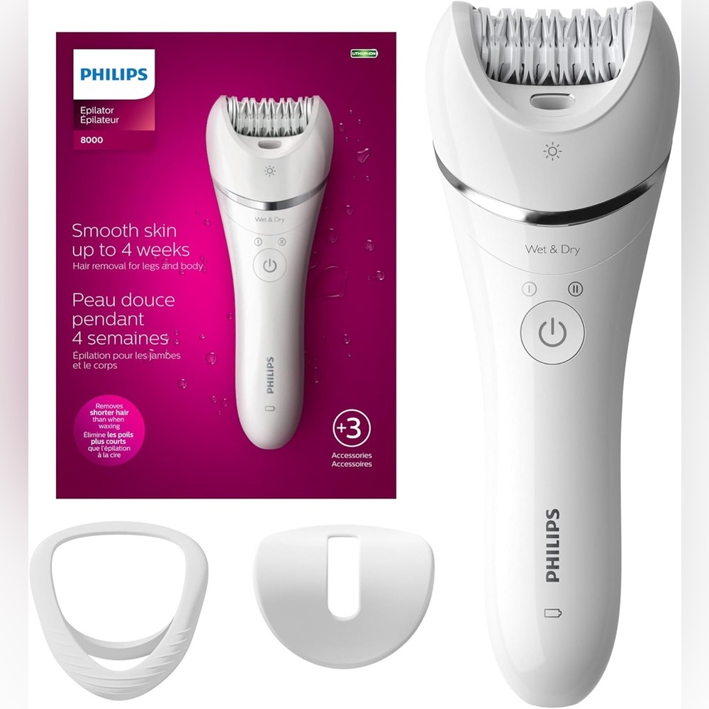 NIOB Philips Series 8000 Wet & Dry Epilator